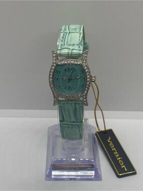 Vernier Ladies Quartz Crystal Accent Women's Watch